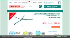 Desktop Screenshot of leifheit-online.cz